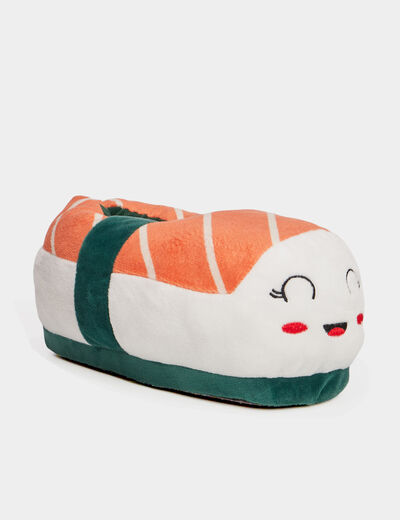 Chaussons sushi multicolore femme