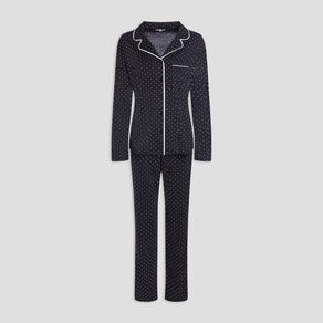 ensemble pyjama 2 pieces noir femme Ensemble pyjama 2 pièces noir femme
