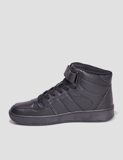 Baskets montantes Creeks Ktempete noir garçon