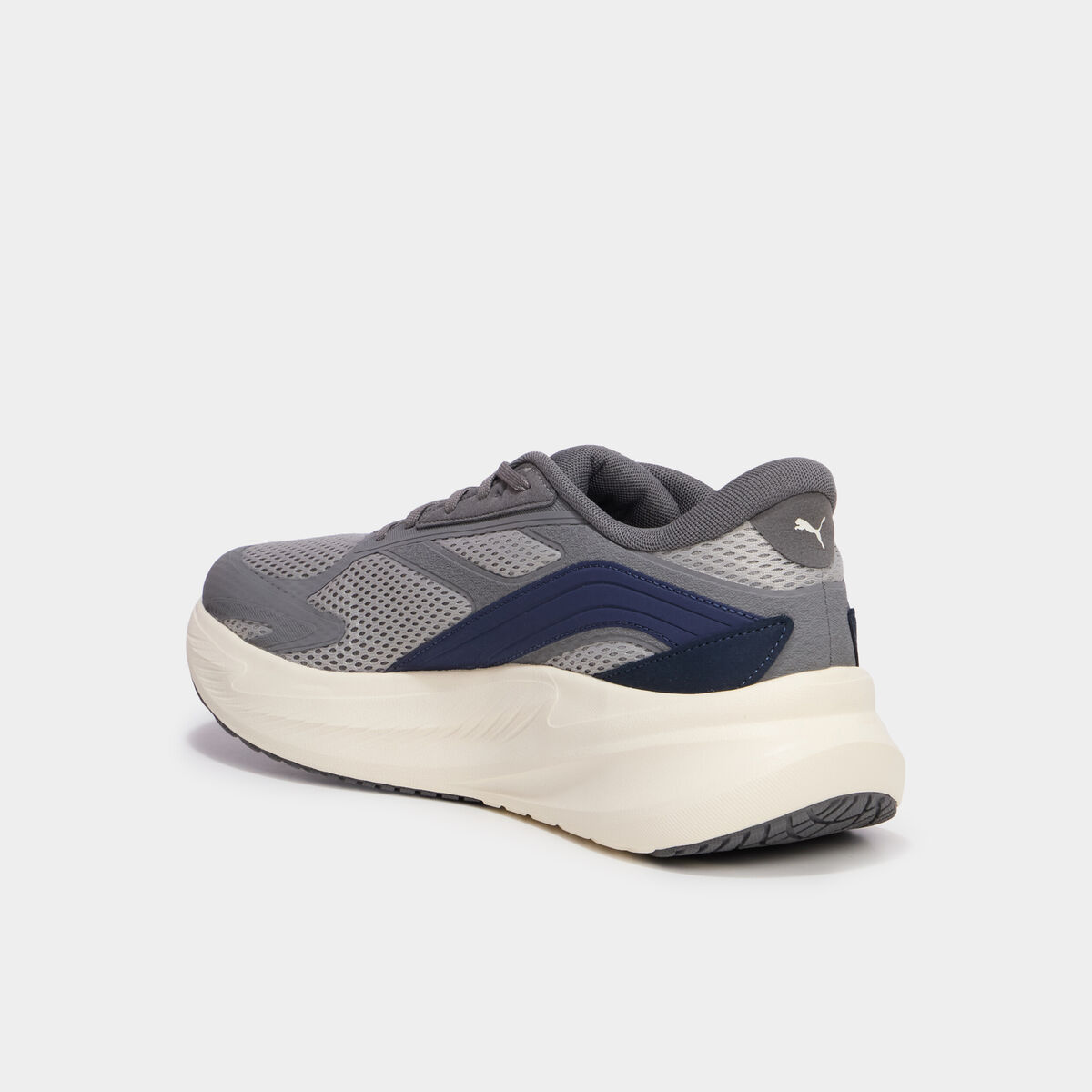 Baskets running &agrave; lacets Puma Maxstride gris homme