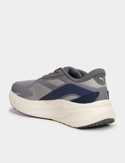 Baskets running &agrave; lacets Puma Maxstride gris homme