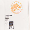 Sweat à capuche hoodie Jurassic Park sable garçon
