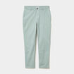 Pantalon chino droit stretch vert pastel homme