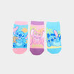 Lot 3 paires chaussettes Stitch rose fille