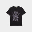 T-shirt manches courtes coton Nirvana noir femme