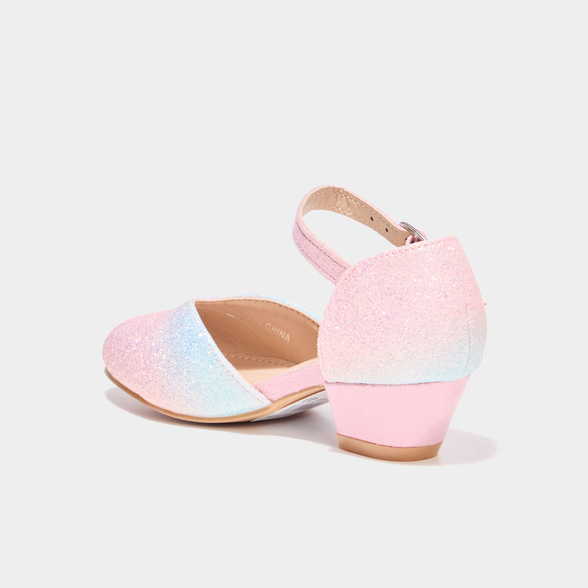 Babies c&eacute;r&eacute;monie &agrave; talons paillettes multicolore fille