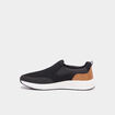 Baskets semelles &eacute;paisses noir homme