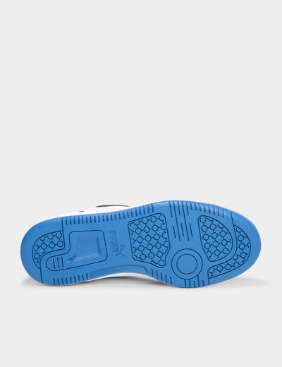 Tennis basses à lacets Puma Rebound bleu roi garçon