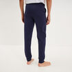 Lot 2 pantalons de pyjama coton bleu homme
