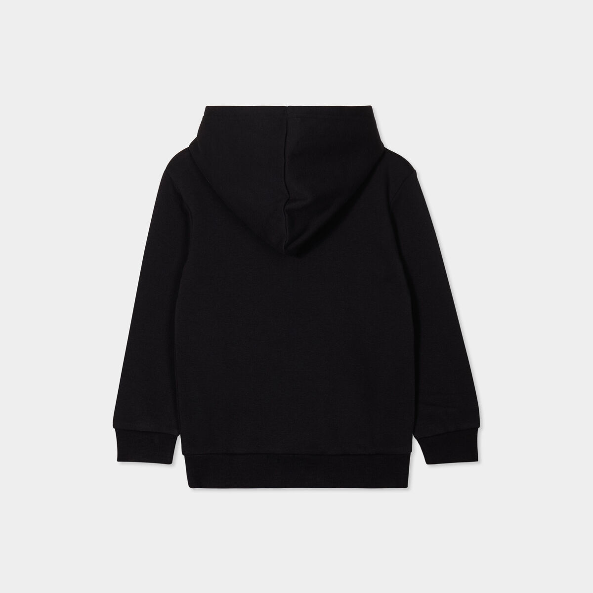 Sweat &agrave; capuche hoodie oversize noir gar&ccedil;on