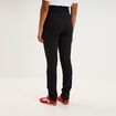 Pantalon slim grossesse avec bandeau noir femme maternit&eacute;