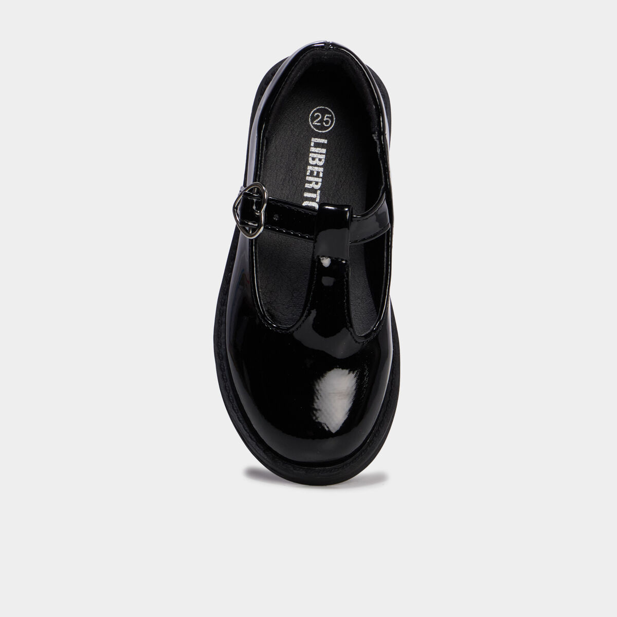 Babies salom&eacute; vernies noir fille
