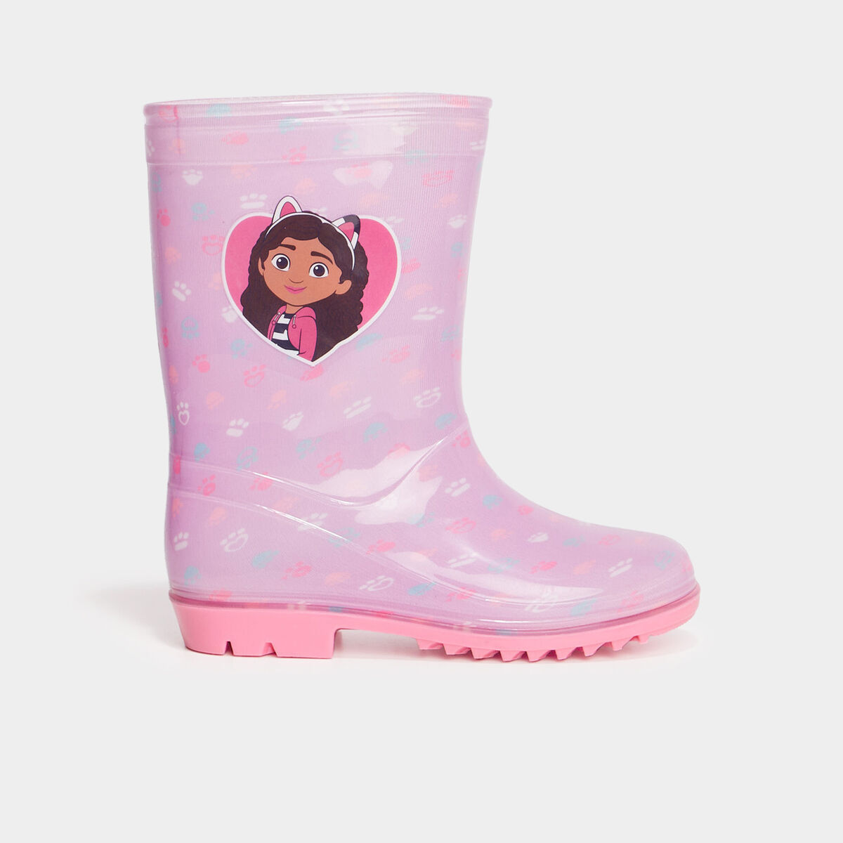 Bottes de pluie Gabby la maison magique mauve fille