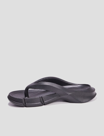 Tongs noir homme