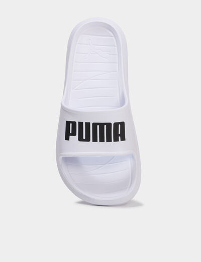 Claquettes de plage Puma blanc femme