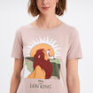 T-shirt manches courtes Le Roi lion sable femme