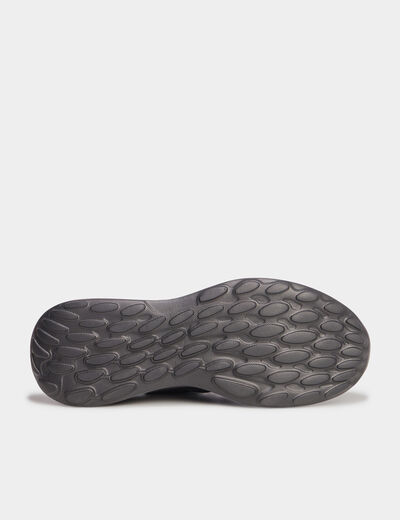 Baskets running à lacets Run-Up noir femme