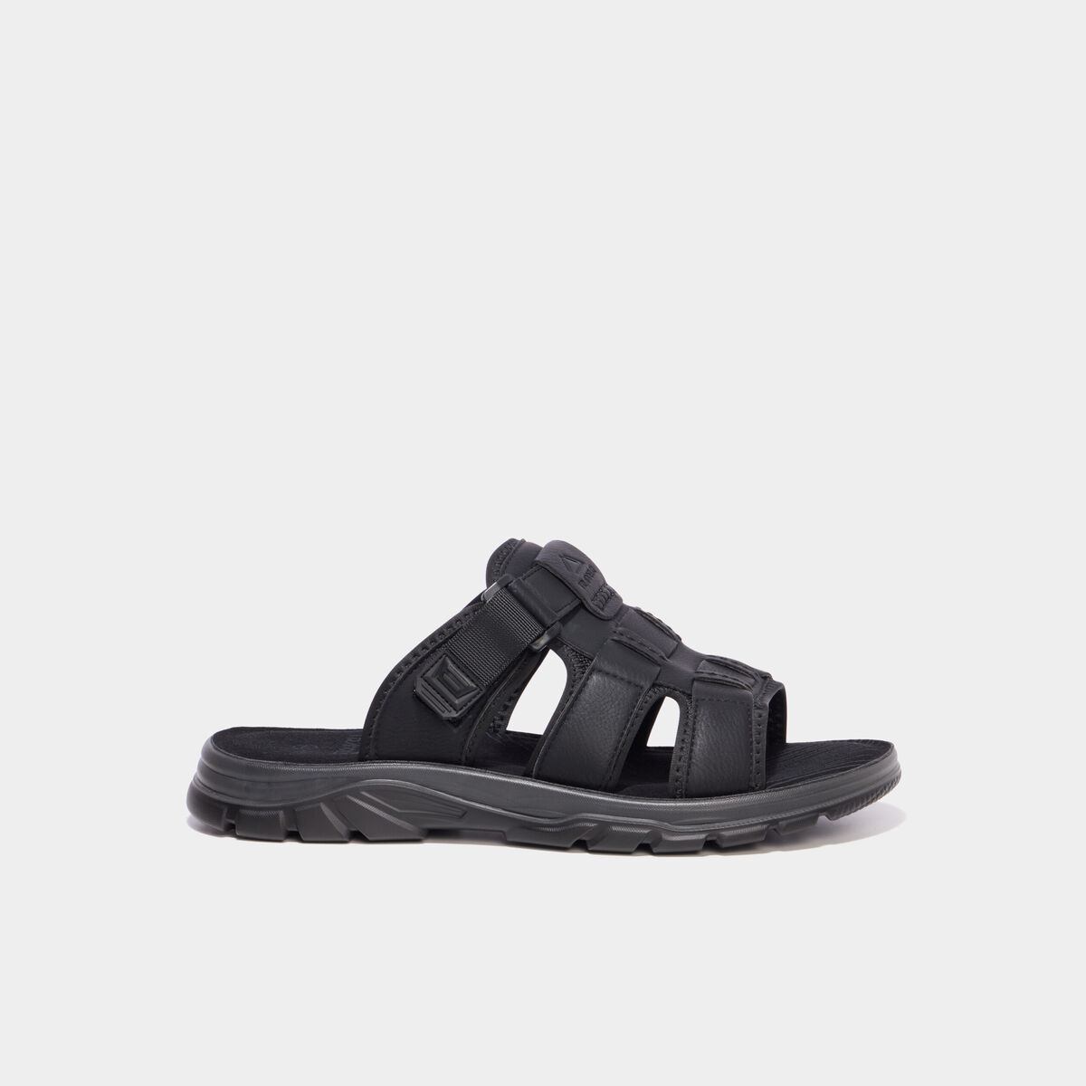 Mules &agrave; scratchs noir homme