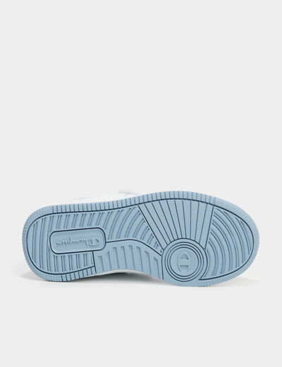 Tennis basses scratchs Champion Foil bleu fille
