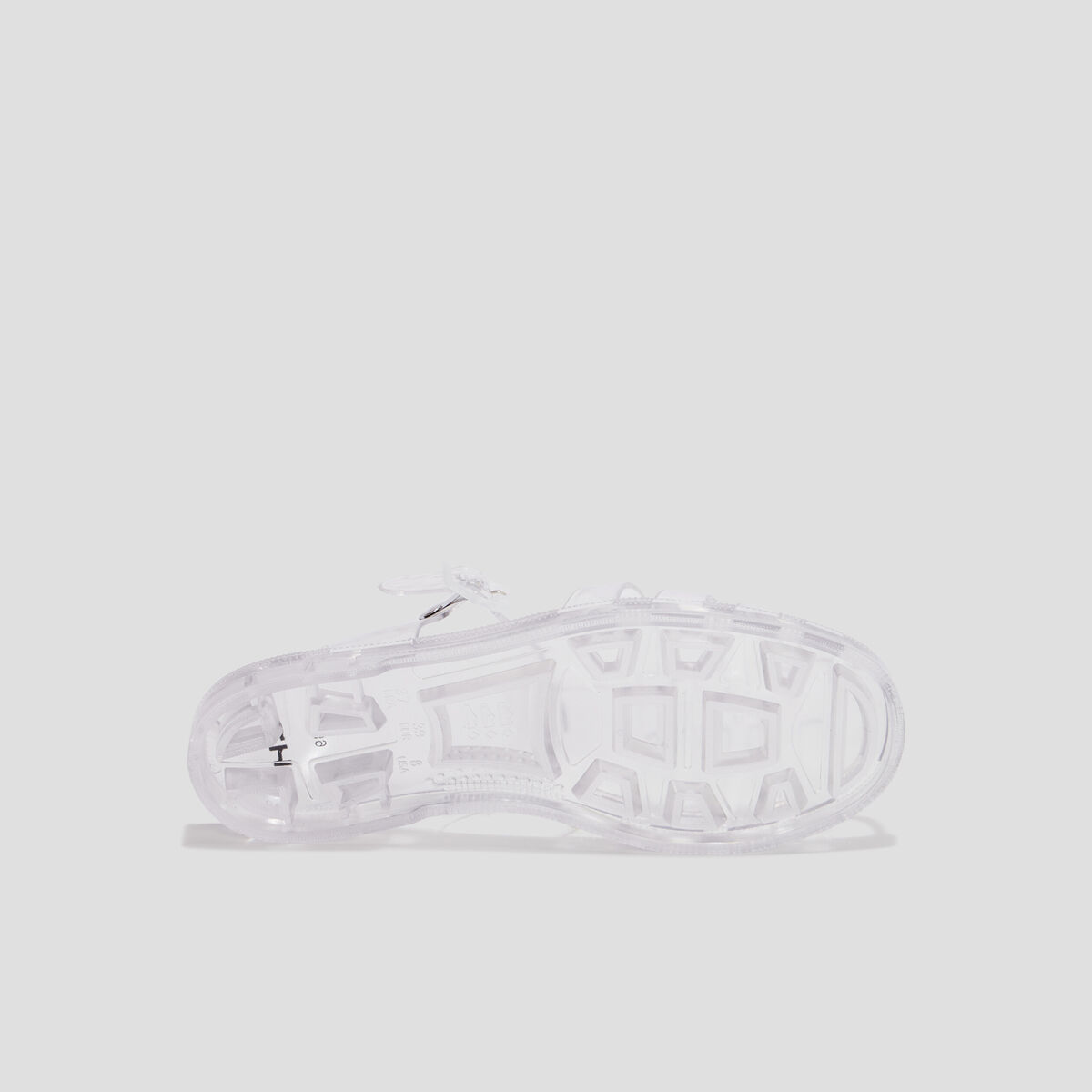 Sandales de plage transparentes multicolore femme