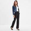 Veste en jean cintr&eacute;e zipp&eacute;e Mosquitos denim double stone femme
