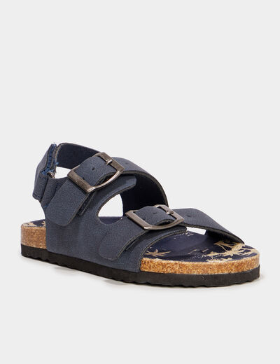 Sandales bleu marine garçon