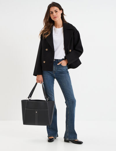 Jeans flare 5 poches Creeks denim dirty femme