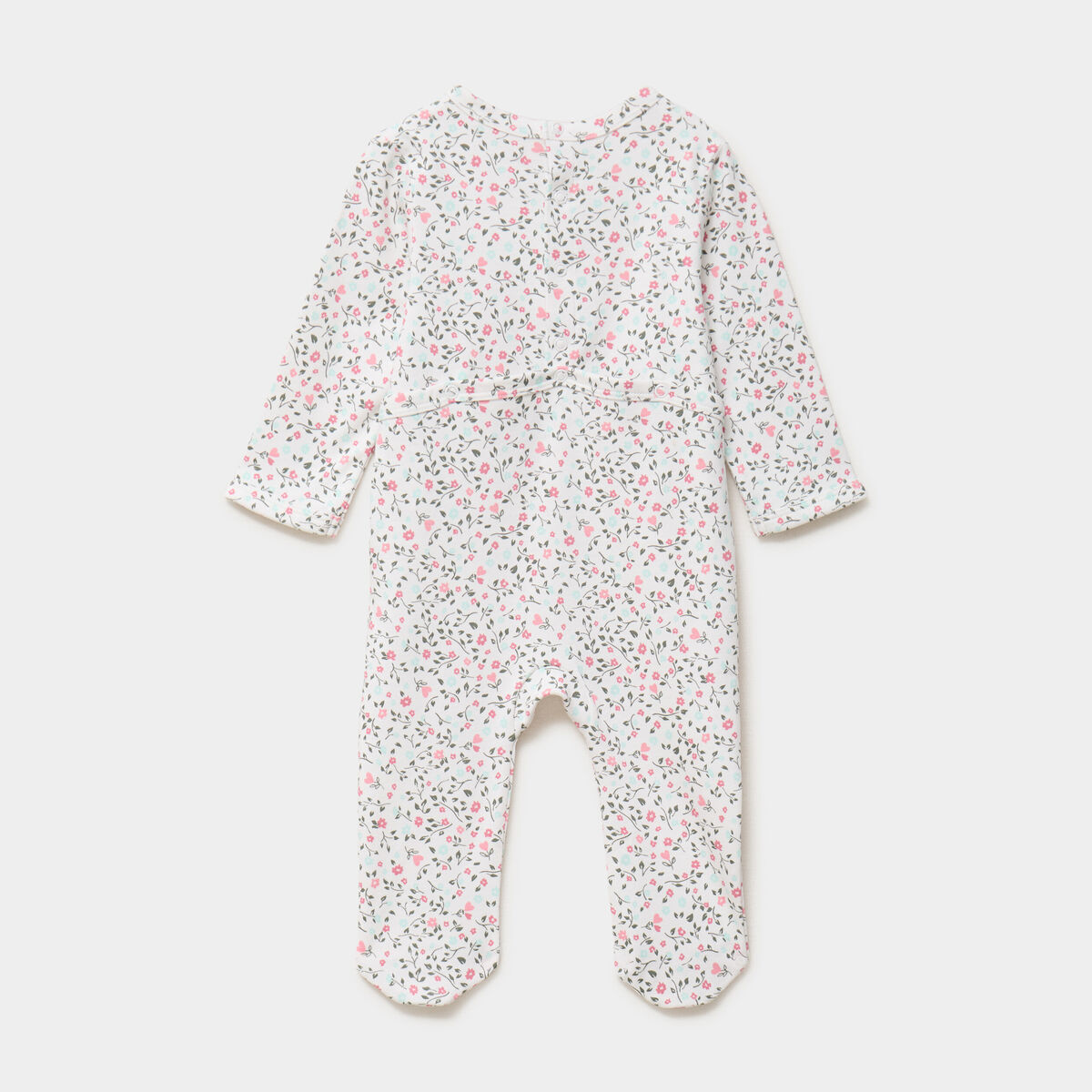 Dors-bien coton avec manches longues beige b&eacute;b&eacute;