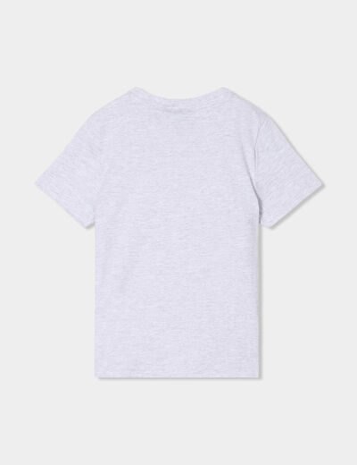 Ensemble pyjama short coton Naruto gris clair garçon