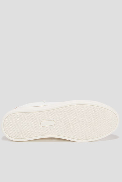 Baskets tennis Mosquitos blanc femme