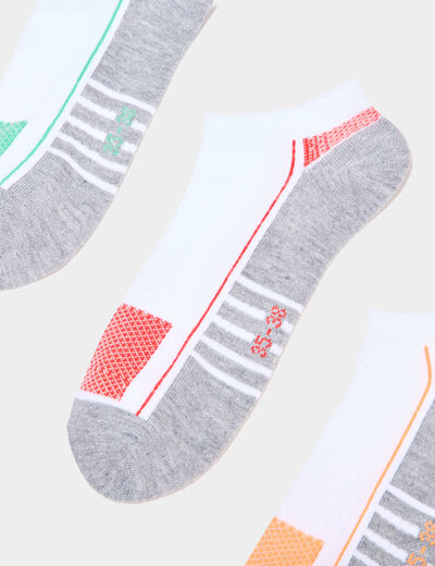Lot de 5 paires de chaussettes de sport multicolore garçon