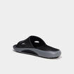 Mules compens&eacute;es avec bride large noir homme