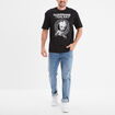 T-shirt Gardiens de la Galaxie Groot noir homme