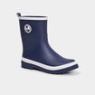 Bottes de pluie Trappeur bleu marine femme