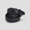 Ceinture à boucle noir homme