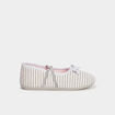 Chaussons ballerines gris fille