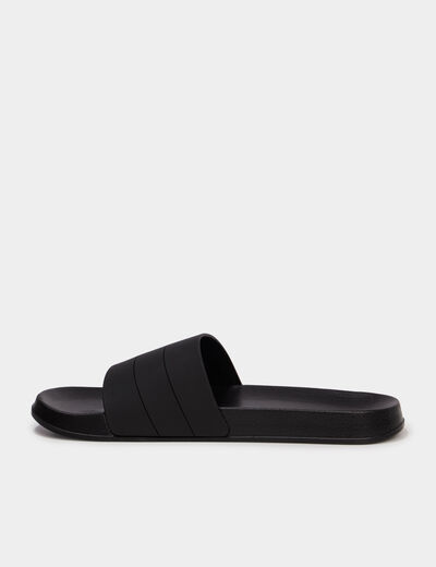 Claquettes de plage noir homme