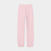 Pantalon de jogging droit rose clair fille