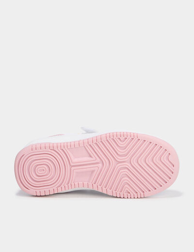 Tennis basses à scratchs multicolore fille
