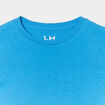 T-shirt en coton manches courtes bleu garçon