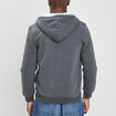 Sweat zippé à capuche Creeks gris foncé homme