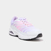Baskets running &agrave; lacets rose fille