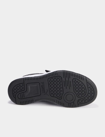 Tennis basses à lacets Puma V6 noir garçon