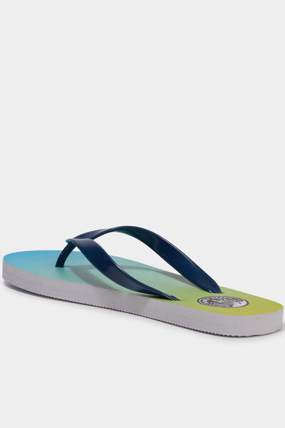 Tongs bleu homme