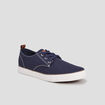 Tennis en toile à lacets Creeks bleu marine homme