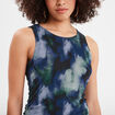 Robe courte sans manches Liberto violet femme