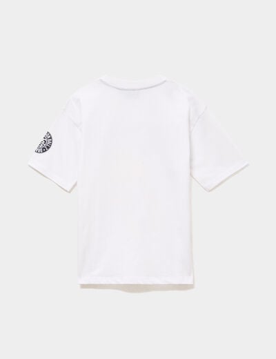 T-shirt manches courtes Dragon Ball Z blanc gar&ccedil;on