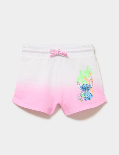 Short taille &eacute;lastiqu&eacute;e coton Stitch multicolore fille