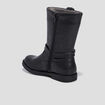 Bottes avec boucles noir fille