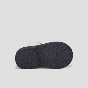 Bottines à lacets rose bébé fille